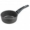 кш1612аг - Ковш с тефлоновым покрытием 1,0л, д16см "Гранит", h7см, s0,4см, съемная ручка из термостойкого пластика (Россия) 