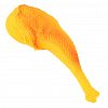  - Игрушка для собаки "Утиный окорочок" 19х7,5х2,3см, с пищалкой, ПВХ, фактурная, желтый, "Пэт тойс (Pet toys)" (Китай)