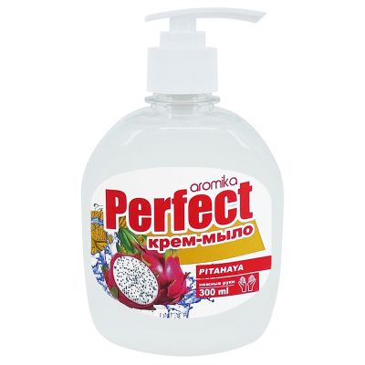 Крем-мыло жидкое "Perfect" 0,3л, 6х3,5х16см, питахайя, PITAHAYA (Казахстан)