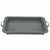79-002 - Противень силиконовый "Linea Silicone" 38х25,2х3,7см, с металлическим каркасом, прямоугольный, "Regent" (Китай)