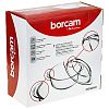 59023 - "Borcam" Форма стеклянная жаропрочная 1,45л, д41см h19см, стеклянная крышка, цветная коробка, Pasabahce (Турция)