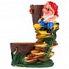  - Кашпо для цветов гипсовое "Гном-3" 25х31см (Россия)