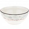 8" 718784 - "Классика" Салатник фарфоровый 1,75л, д20х9,3см, с деколью, отводка (Китай)