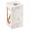 ФУГ-2172 - Елочная игрушка фигурка стеклянная "Сани", ручная художественная роспись, подарочная упаковка (Россия)