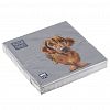 25588 - Салфетки бумажные "Bouquet Home Collection" 33х33см, 3-х слойные, 20 штук в упаковке, 100% целлюлоза, "Такса" (Россия)