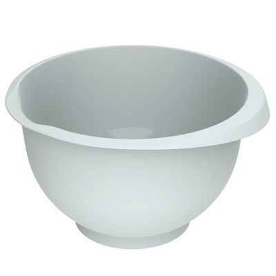Миска пластмассовая "Кулинар" 5,3л, 28х27х16,5см, полипропилен, серый (Россия)