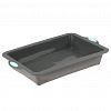 79-004 - Противень силиконовый "Linea Silicone" 38х25х5,9см, с металлическим каркасом, прямоугольный, глубокий, "Regent" (Китай)