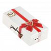 25302 - Салфетки бумажные "Bouquet Original de Luxe" 33х33см, 2-х слойные, 20 штук в упаковке, 100% целлюлоза, "Подарок с любовью красный" (Россия)
