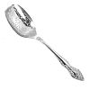 СБ110/22 - "Тройка" Ложка для салата из нержавеющей стали 21,5х5см, художественная роспись (Россия)