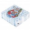 57535 - Салфетки бумажные "Desna Design" 24х24см, 1 слойные, 40 штук в упаковке, 100% целлюлоза, "Дед Мороз и Снегурочка" (Россия)