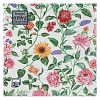 25391 - Салфетки бумажные "Bouquet Home Collection Classic" 33х33см, 3-х слойные, 20 штук в упаковке, 100% целлюлоза, "Цветочный калейдоскоп" (Россия)