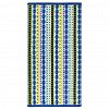 MC3005B - "Missoni-3005" Полотенце махровое 70х140см, плотность 375гр/м2, 100% хлопок, велюр, синий, Bolangde (Китай)