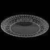 EQ3002-3 - Тарелка мелкая стеклянная "Ротанг" д225мм, h24мм, "Gloreca (Глорека)" (Китай)
