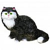  - Скульптура-фигура для сада гипсовая "Тимофей" 47х35см, черный (Россия)