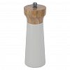 74-205 - Измельчитель (мельница) для соли и перца "Linea AROMA" д5,6см, h16,5см, гевея, белый, "Regent" (Китай)