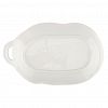 AYMT23-205 - "Безе" "Виноград" Блюдо фарфоровое 267х166х34мм, с ручкой, цветной декор, волнистый край (Китай)