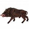 F1230 - Скульптура-фигура для сада из полистоуна "Вепрь малый №2" 52х18х30см (Россия)