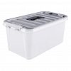 70300 - Контейнер для хранения пластмассовый "MobiBox" 10л, 38х22х17см, ручки-клипса (Россия)