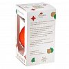 ФУ-61105 - Елочная игрушка фигурка стеклянная "Апельсин" h6см, ручная художественная роспись, подарочная упаковка (Россия)