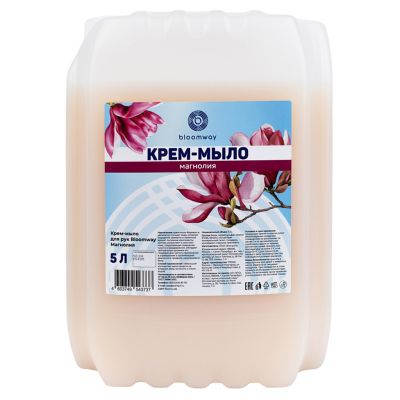Крем-мыло для рук "Bloomway" 5л, магнолия (Россия)