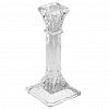 HF0640-4XL - Подсвечник стеклянный "Адриан" h25см, чаша 5х5х2,5см, основание 10,2х10,2см, в коробке (Китай)