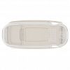 АП 1026 - Контейнер для сыпучих продуктов пластмассовый 2,2л, 17х8,5х26,5см, полипропилен, слоновая кость (Россия)