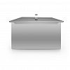 ВЗР2185/ВЗР235 - Коптильня "Smoky Simple" 39х27х17см, сталь s0,8мм, 2-х ярусная, крышка, две решетки, Grillux (Россия)