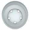 АП 1052 - Миска пластмассовая "Кулинар" 2,1л, 21х19,5х12,5см, полипропилен, серый (Россия)
