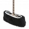  - Насадка на швабру "Служанка" микрофибра 30х13см, на резинке, графитовый, упаковка: на картоне, Домашняя мода (Россия)