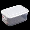 433141916 - Контейнер для заморозки и хранения продуктов пластмассовый "Кристалл" 1,3л, 18х12,5х8см, белый, Phibo (Россия)