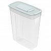 АП 1132 - Контейнер для сыпучих продуктов пластмассовый 1,8л, 17х8,5х20,5см, полипропилен, серый (Россия)