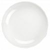 261722 - "Фуд лайф (Food life)" Тарелка глубокая фарфоровая 187мм h37мм, 500мл, цвет белый с отводкой/серый, с декором (Китай)
