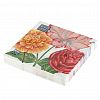 25293 - Салфетки бумажные "Bouquet Home Collection Classic" 33х33см, 3-х слойные, 20 штук в упаковке, 100% целлюлоза, "Лотос" (Россия)