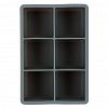79-030 - Форма для льда "Linea Silicone" 16х11x4,8см, 6 ячеек, силикон, "Regent" (Китай)