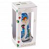 ФУ-560 - Елочная игрушка фигурка стеклянная "Снегурочка" h11см, ручная художественная роспись, подарочная упаковка (Россия)