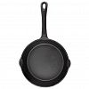 MCL2164 - Сковорода чугунная д16см, h3,5см, длина 31,5см, литая ручка, "My Real Iron Cook" (Китай)