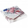 3941 - Салфетки бумажные 33х33см "GrandPero Deluxe", 3-х слойные, 20 штук в упаковке, "Ноктюрн" (Россия)