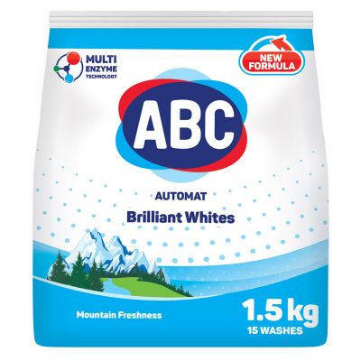 Стиральный порошок "ABC Свежесть гор" 1500гр (Турция)
