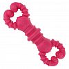 TR-101 - Игрушка для собаки "Рак" 12х4,5х2,5см, полипропилен, фактурная, цвета микс (темно-розовый, синий, зеленый, ярко-оранжевый), "Пэт тойс (Pet toys)" (Китай)