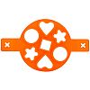  - Форма силиконовая "Для фигурных оладьев" на 7 штук средний размер-7см, д23см, цвета микс (Китай)