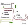 М3229 - Крепление для балконного ящика "Универсальное" 30х16см: крюк - 2шт, фурнитура - 6шт, набор 2шт, терракотовый (Россия)