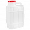 М974 - Канистра полиэтиленовая "Бочонок" 25л, 31х20х50см (Россия)