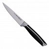 18-206 - Нож для овощей "Linea FORGIATO" 9см из нержавеющей стали, ширина 6см, длина 20см, толщина лезвия 2,5мм, кованная ручка с АБС пластиком, ПВХ чехол-подвес, "Regent" (Китай)