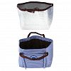  - Сумка обеденная "Lunch bag" 26х13,5х22см, 34см с ручками, полиэстер, на подкладке, внутренний карман на молнии, наружный карман, сумка-вставка 24х11,5х21см термоизоляция - фольгированный слой, время сохранения температуры до 2-х часов, толщина стенки
