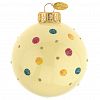КУ-80-244004 - Елочная игрушка шар стеклянная "Веселая карусель" д8см, ручная художественная роспись, подарочная упаковка (Россия)